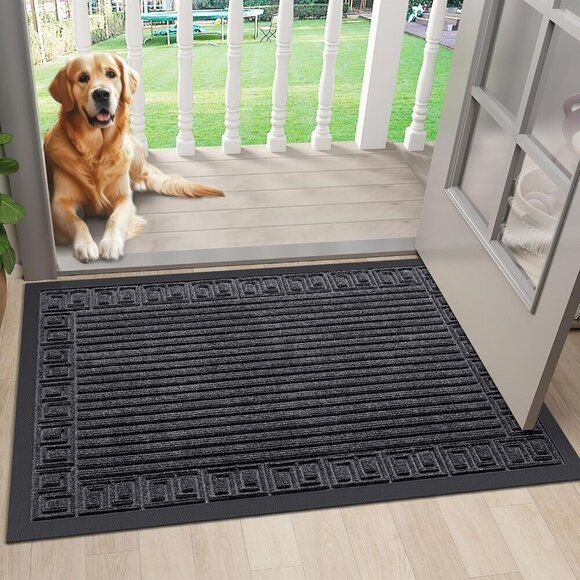Heavy duty sturdy doormat weather resistant 30x17 - Picture 1 of 6